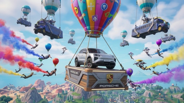 EPIC下架了保时捷官方的AI合作图