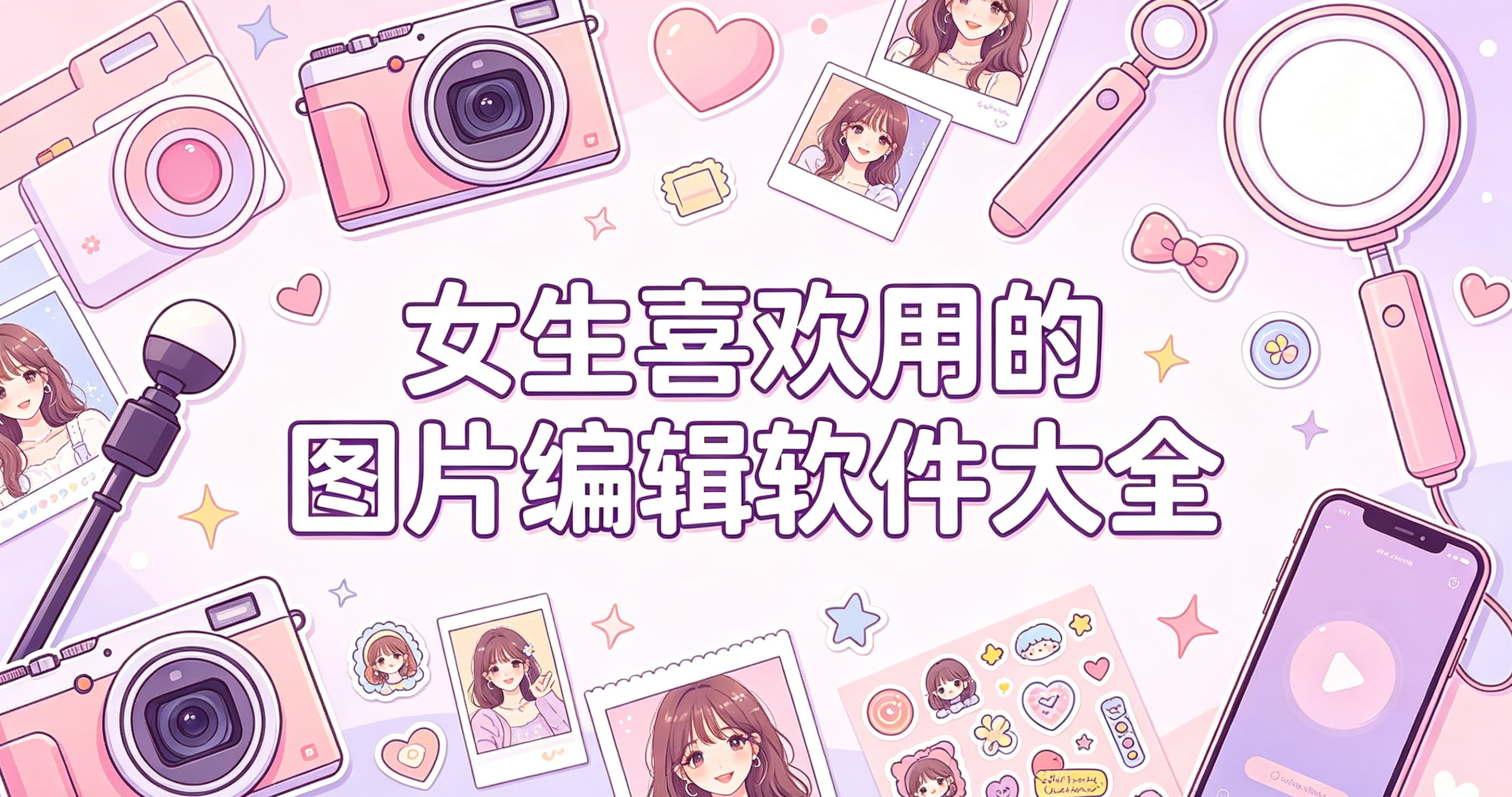 女生喜欢用的图片编辑软件大全