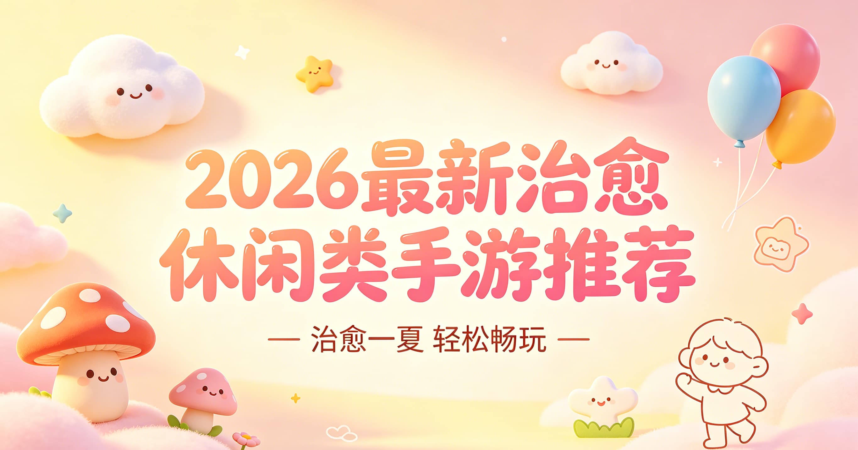 2026最新治愈休闲类手游推荐