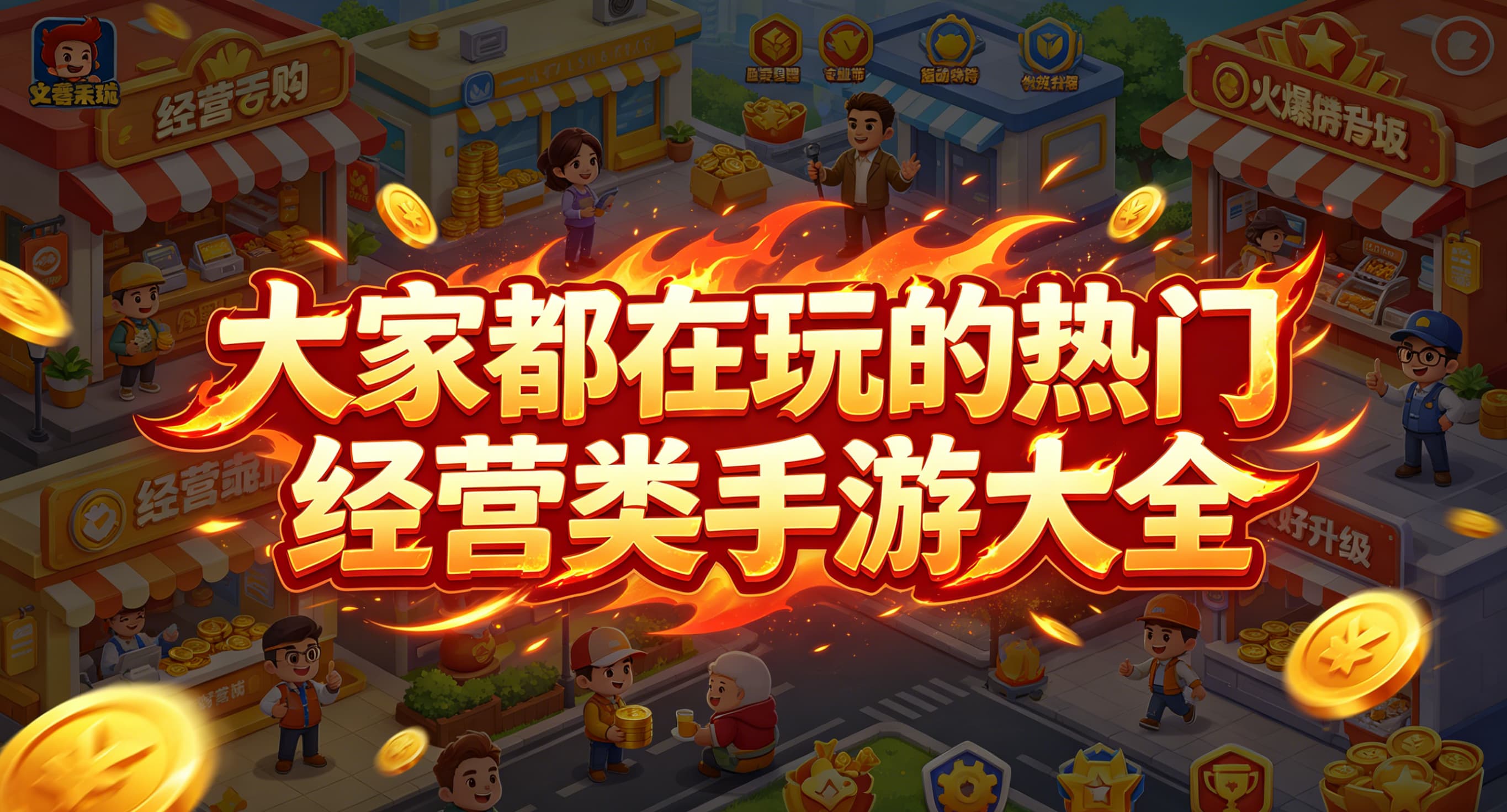 大家都在玩的热门经营类手游大全