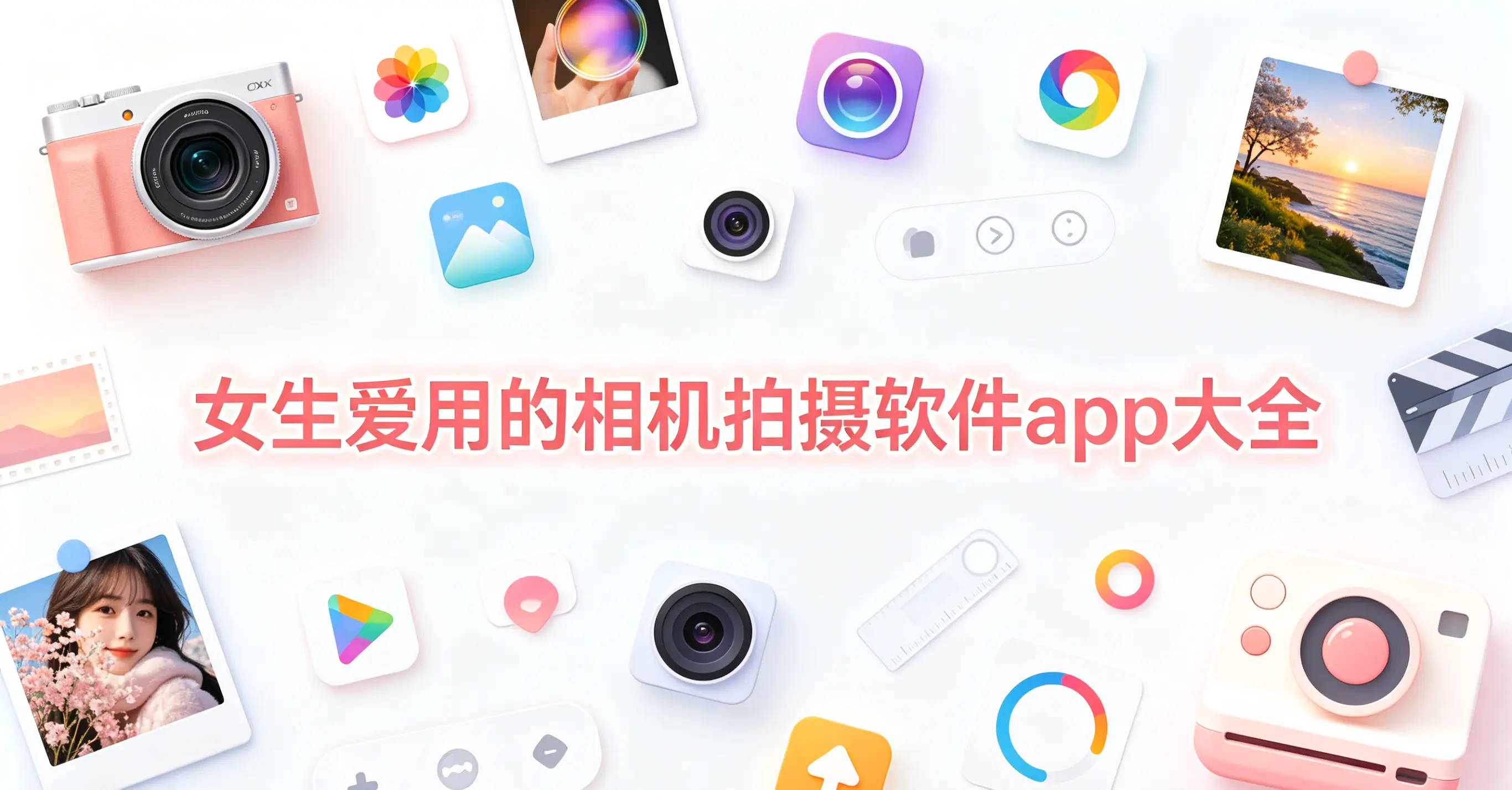 女生爱用的相机拍摄软件app大全