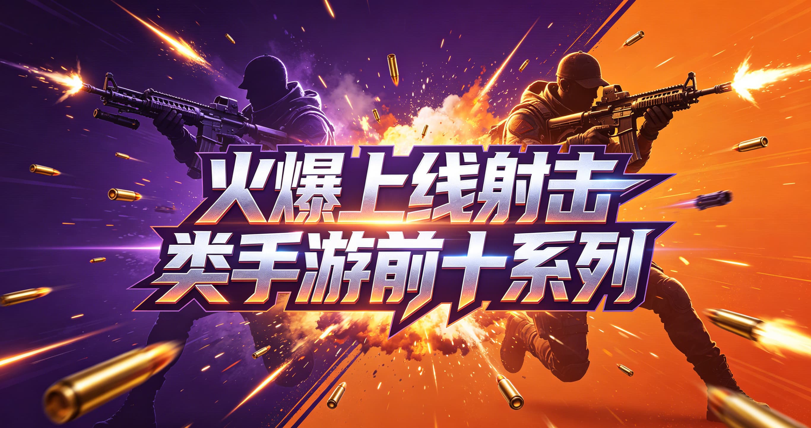 火爆上线射击类手游前十系列