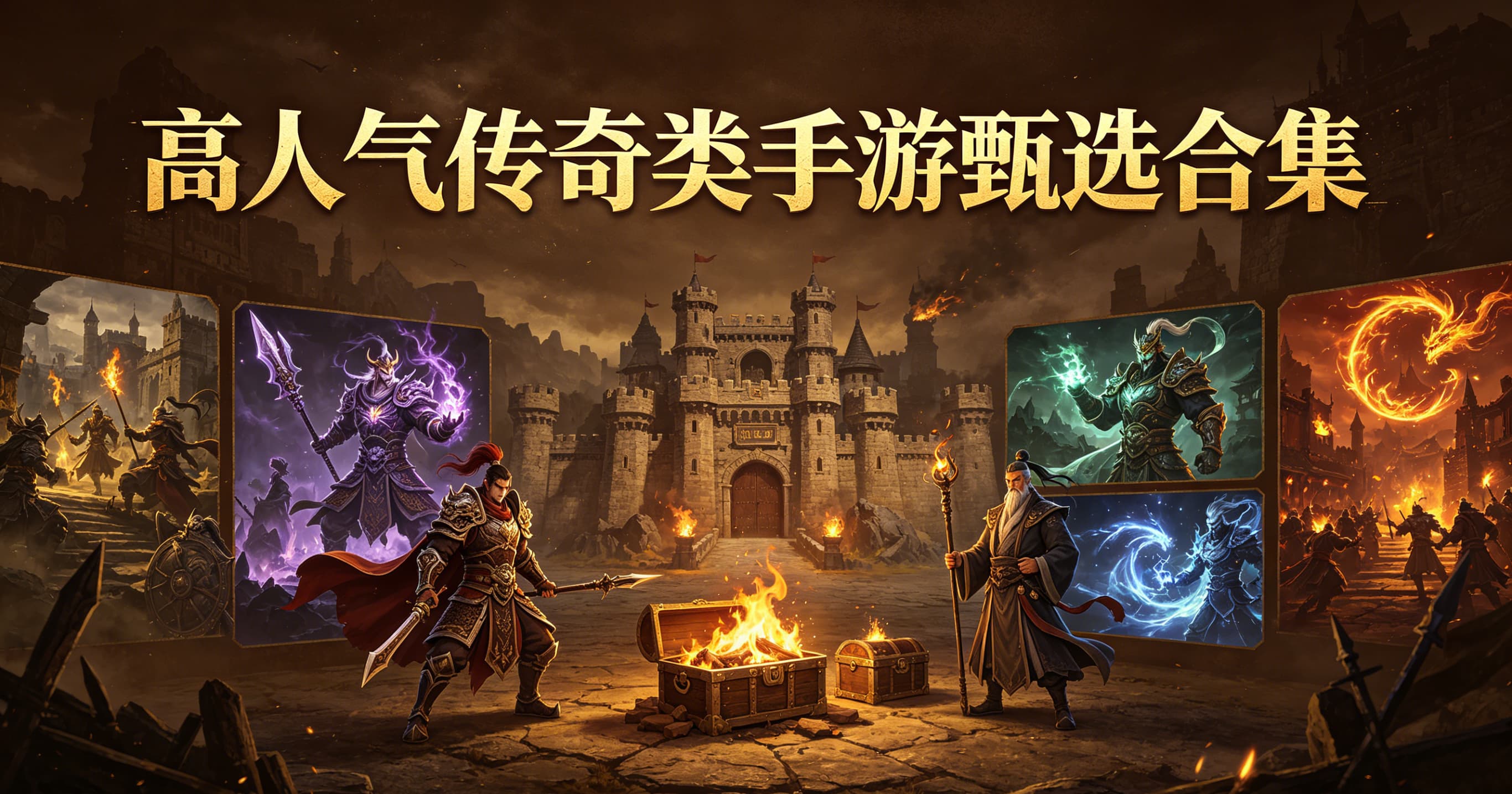 高人气传奇类手游甄选合集