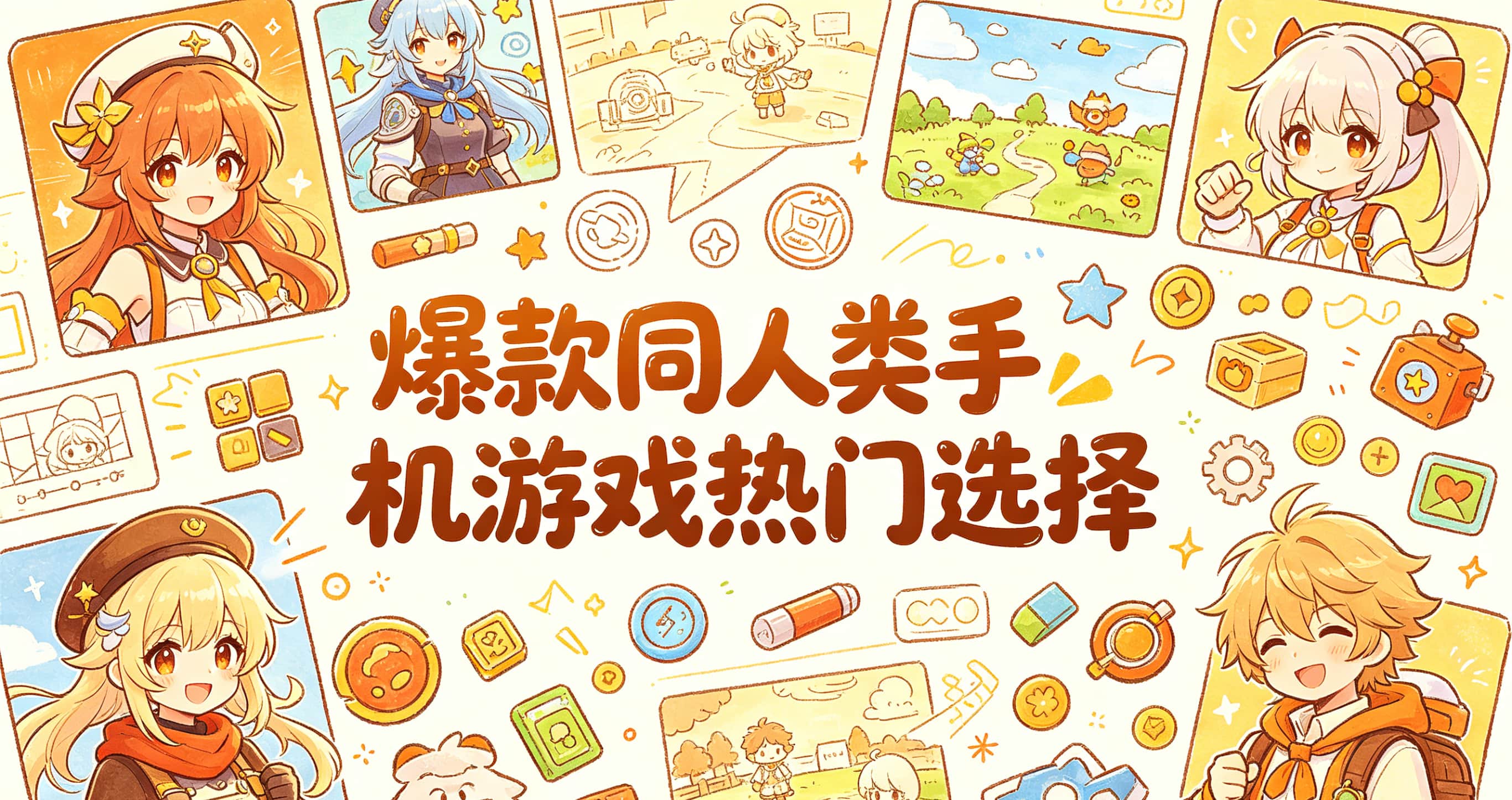 爆款同人类手机游戏热门选择