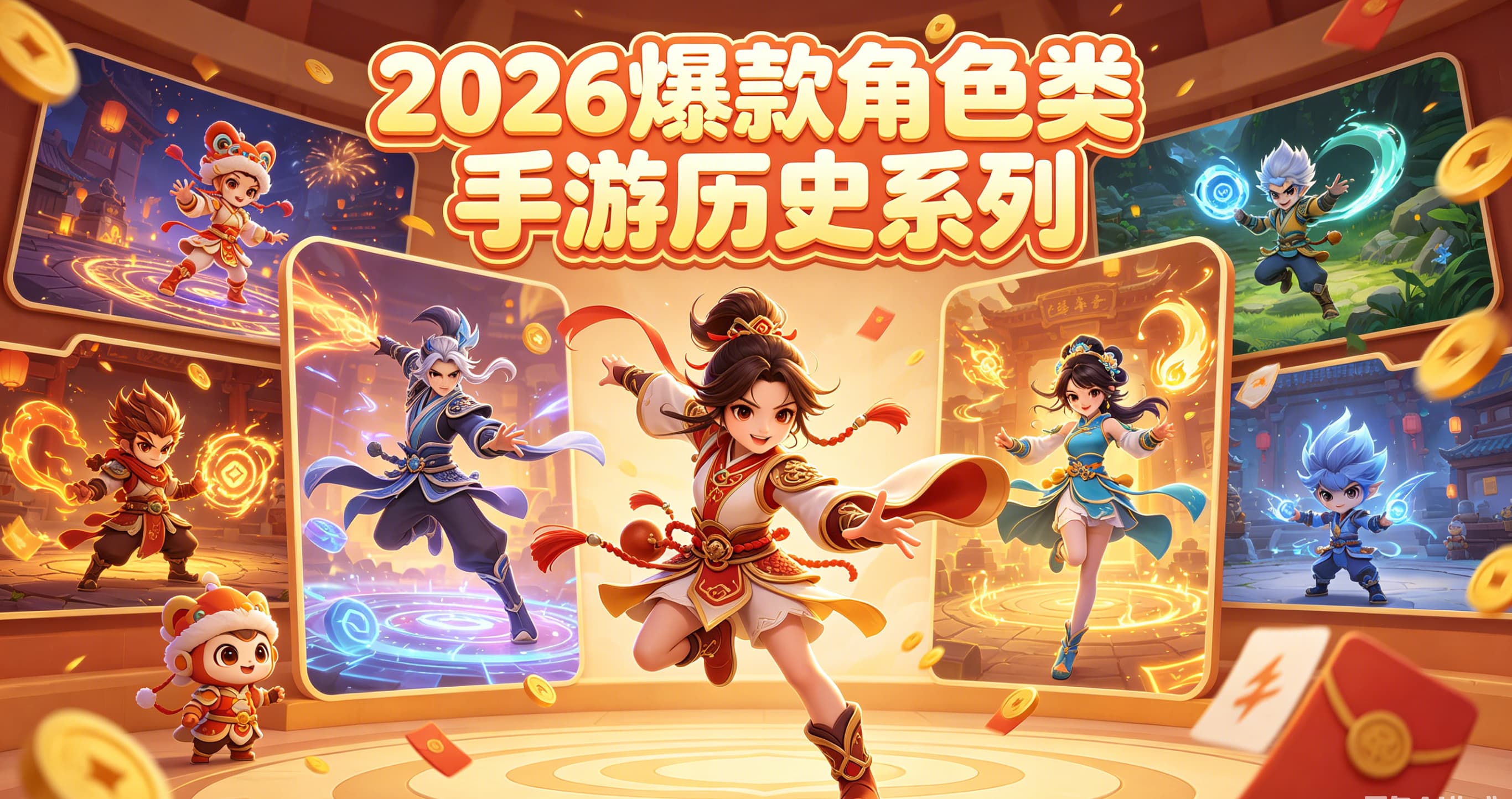 2026爆款角色类手游历史系列
