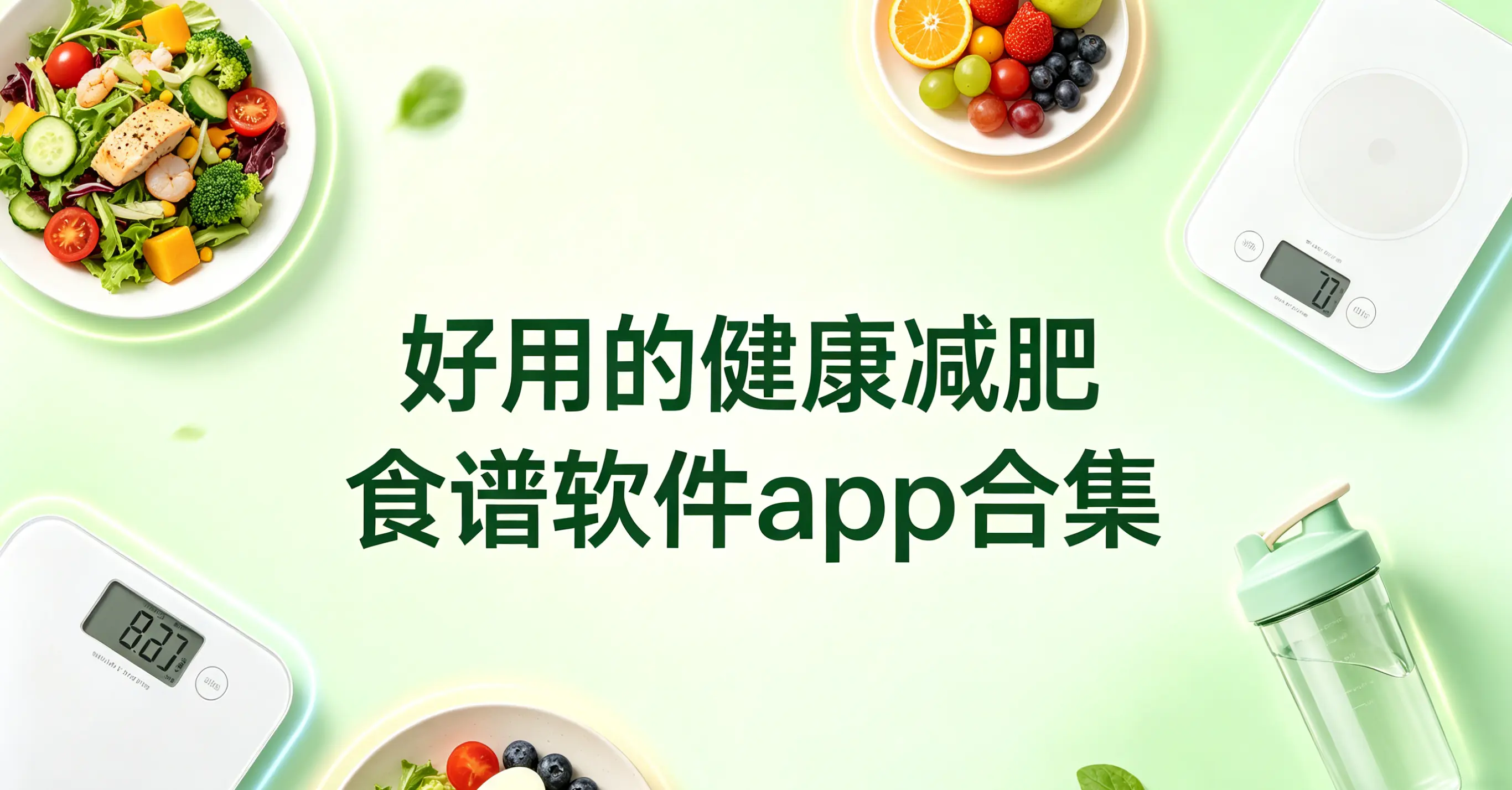 好用的健康减肥食谱软件app合集