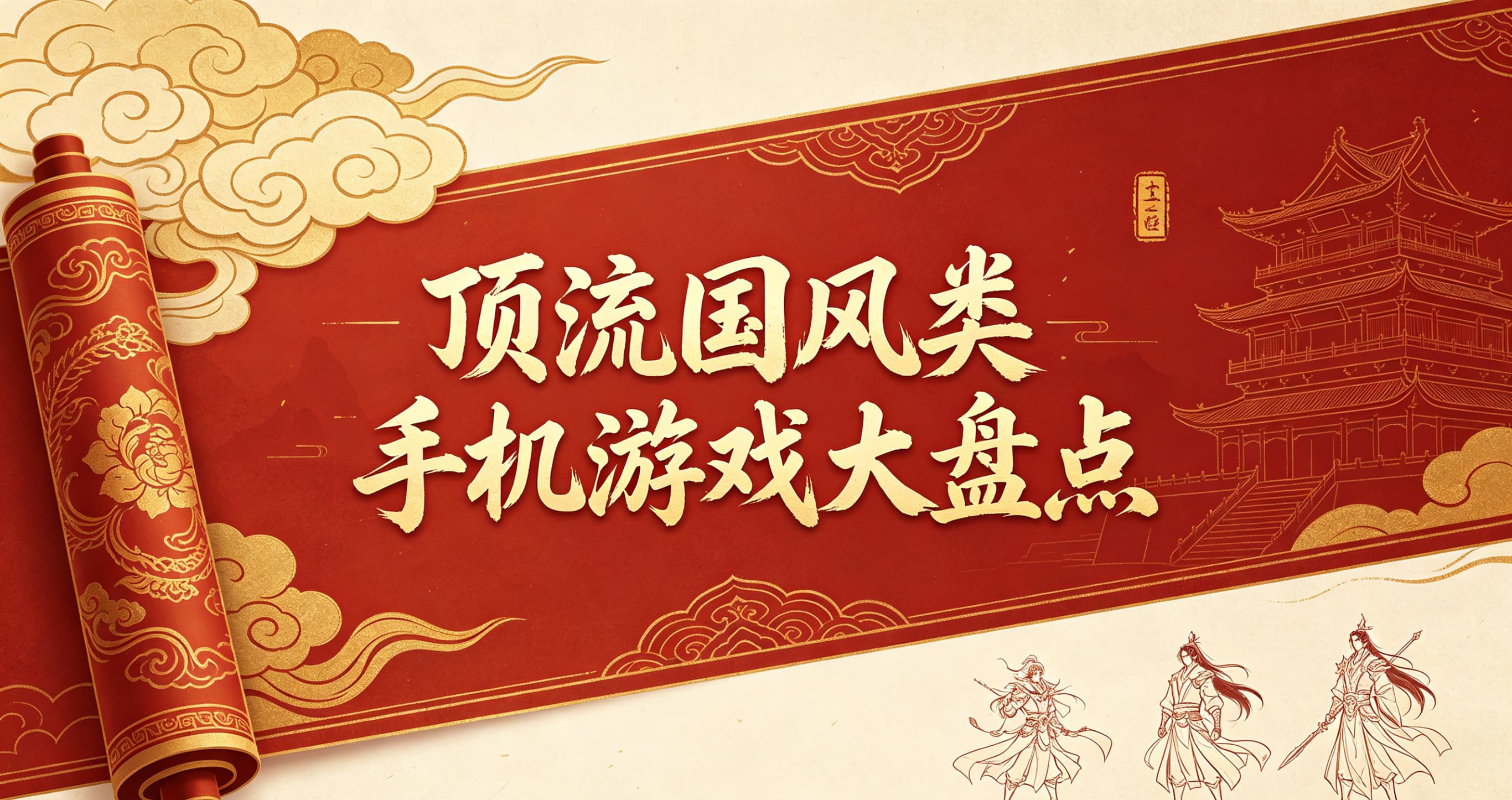 顶流国风类手机游戏大盘点
