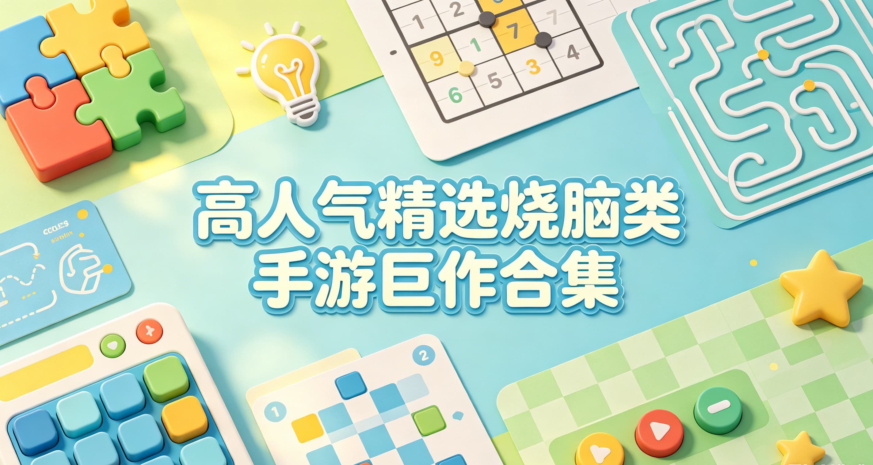 高人气精选烧脑类手游巨作合集