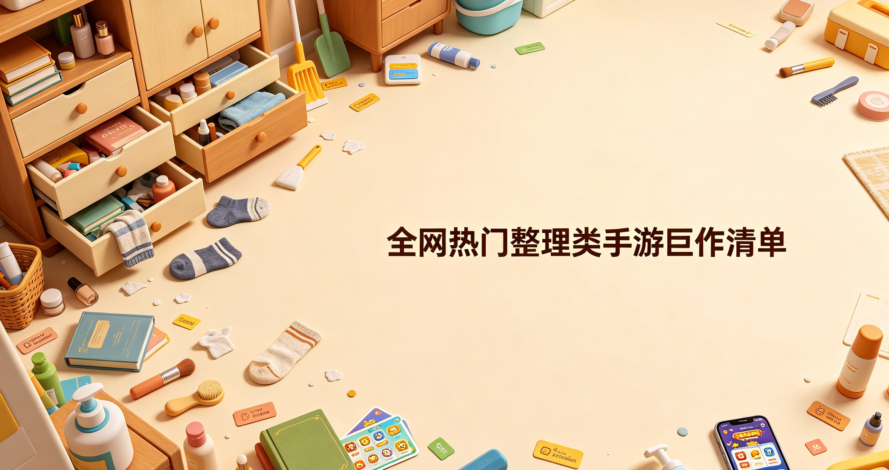 全网热门整理类手游巨作清单