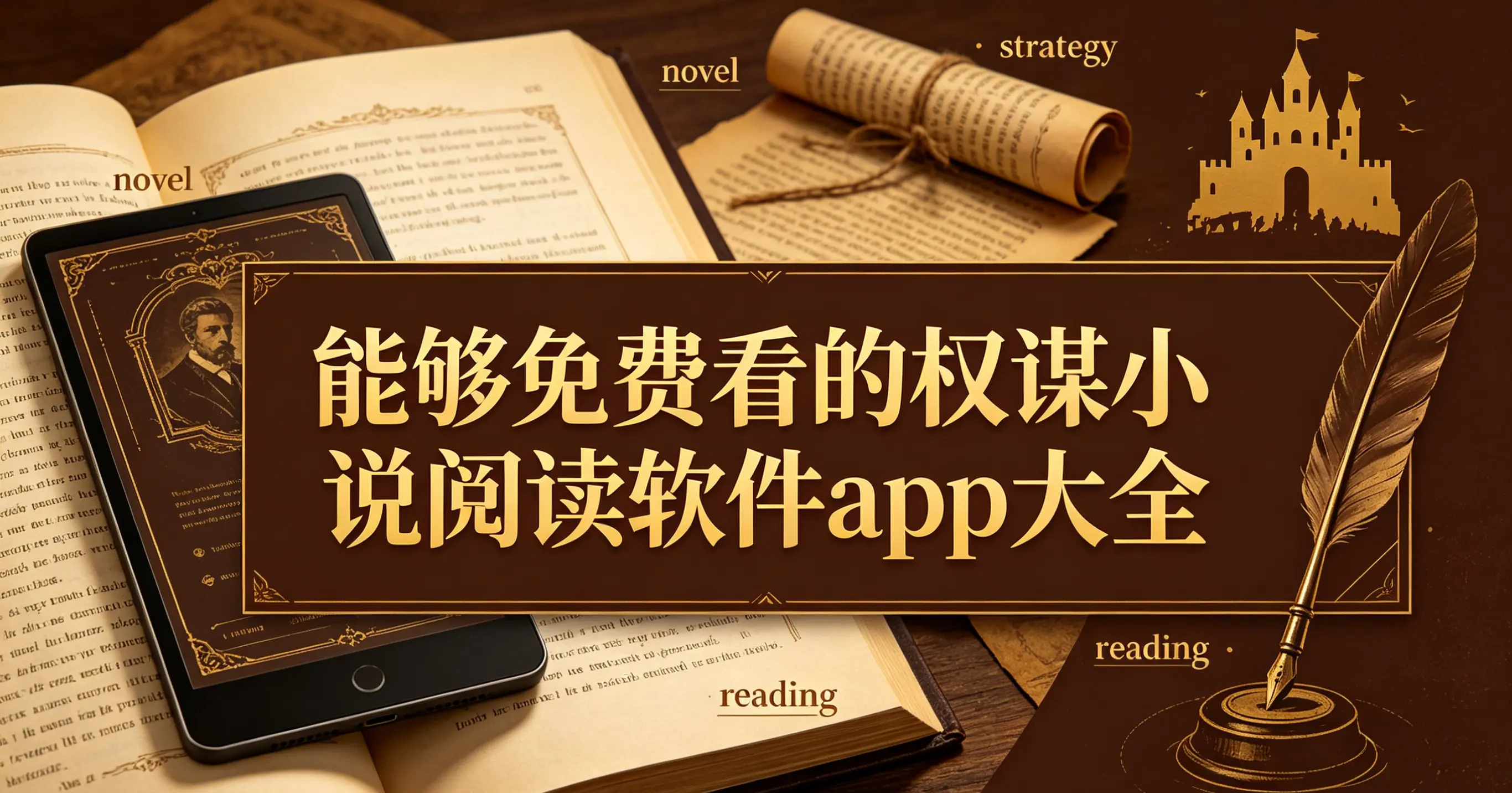 能够免费看的权谋小说阅读软件app大全