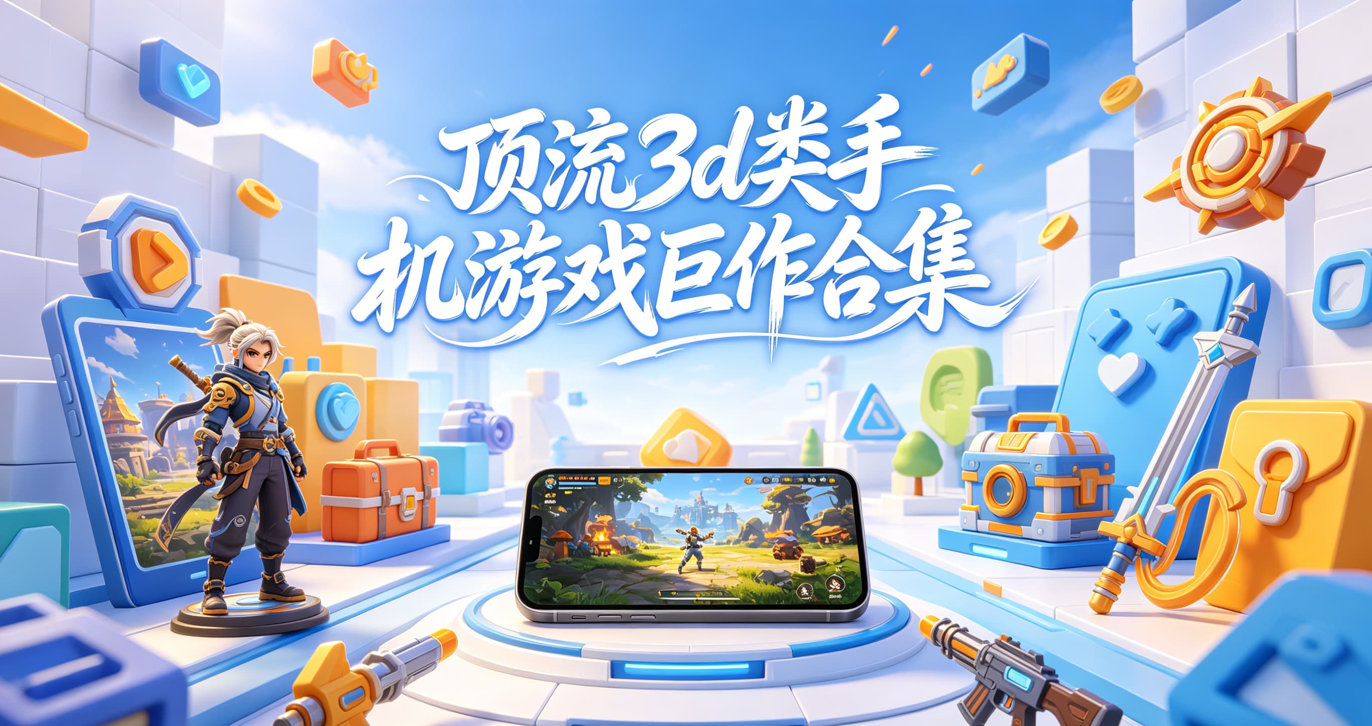 顶流3d类手机游戏巨作合集