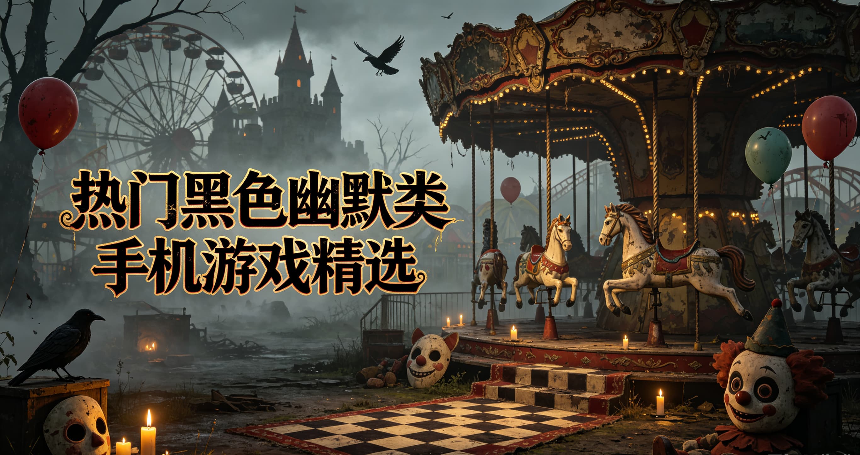 热门黑色幽默类手机游戏精选