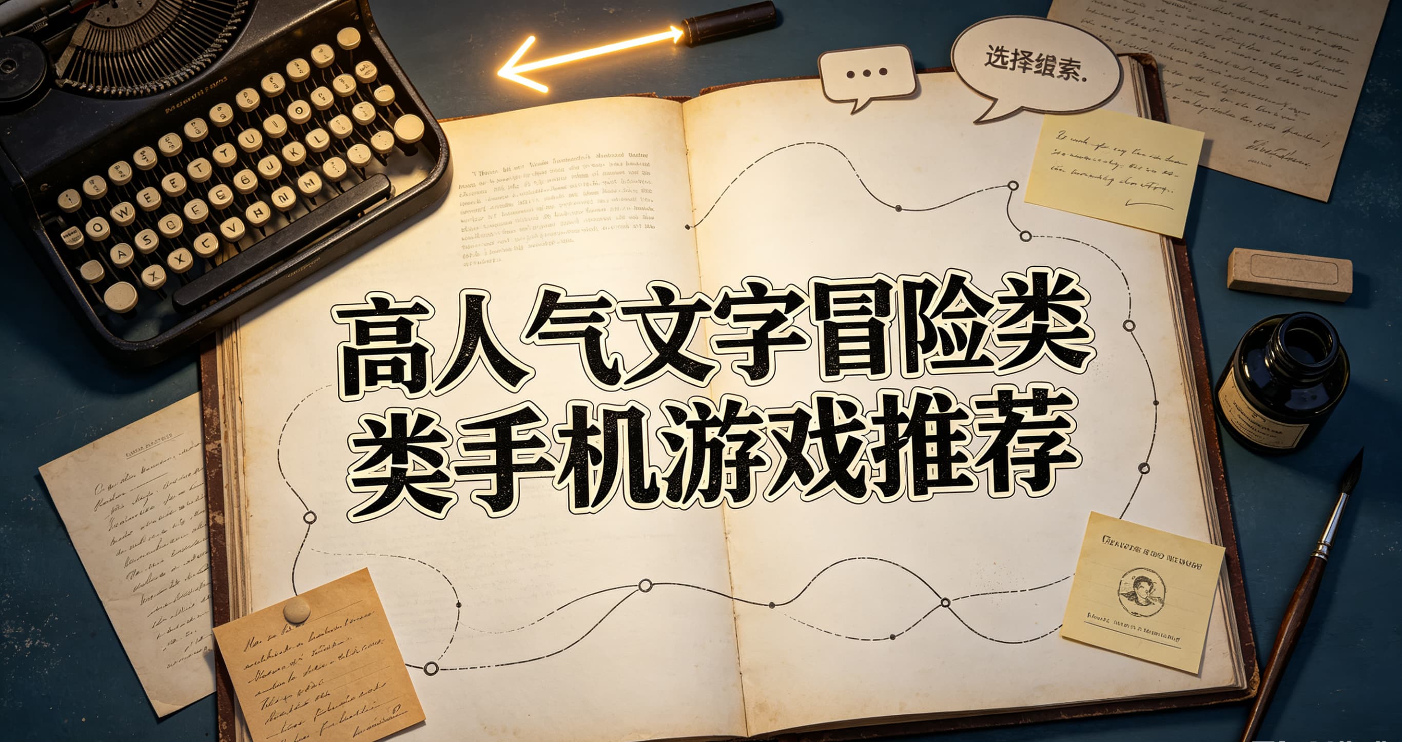 高人气文字冒险类手机游戏推荐
