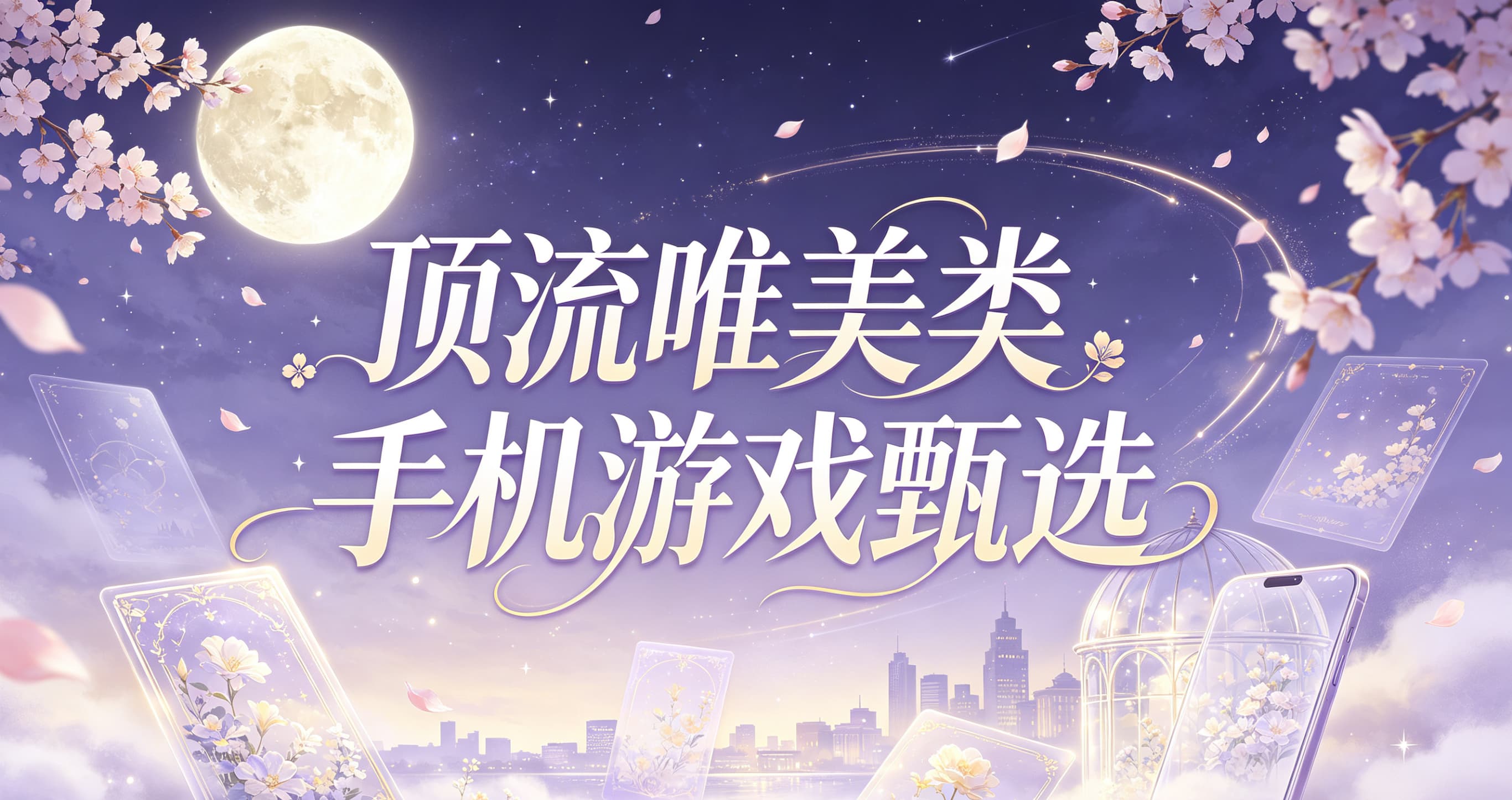顶流唯美类手机游戏甄选