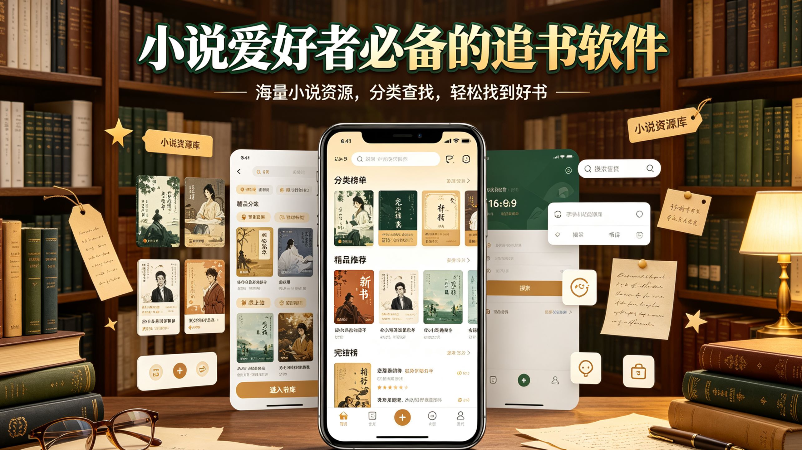 小说爱好者必备的追书软件