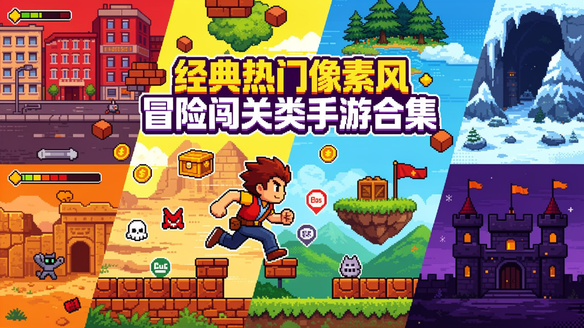 经典热门像素风冒险闯关类手游合集