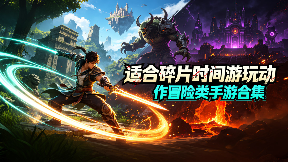 适合碎片时间游玩动作冒险类手游合集