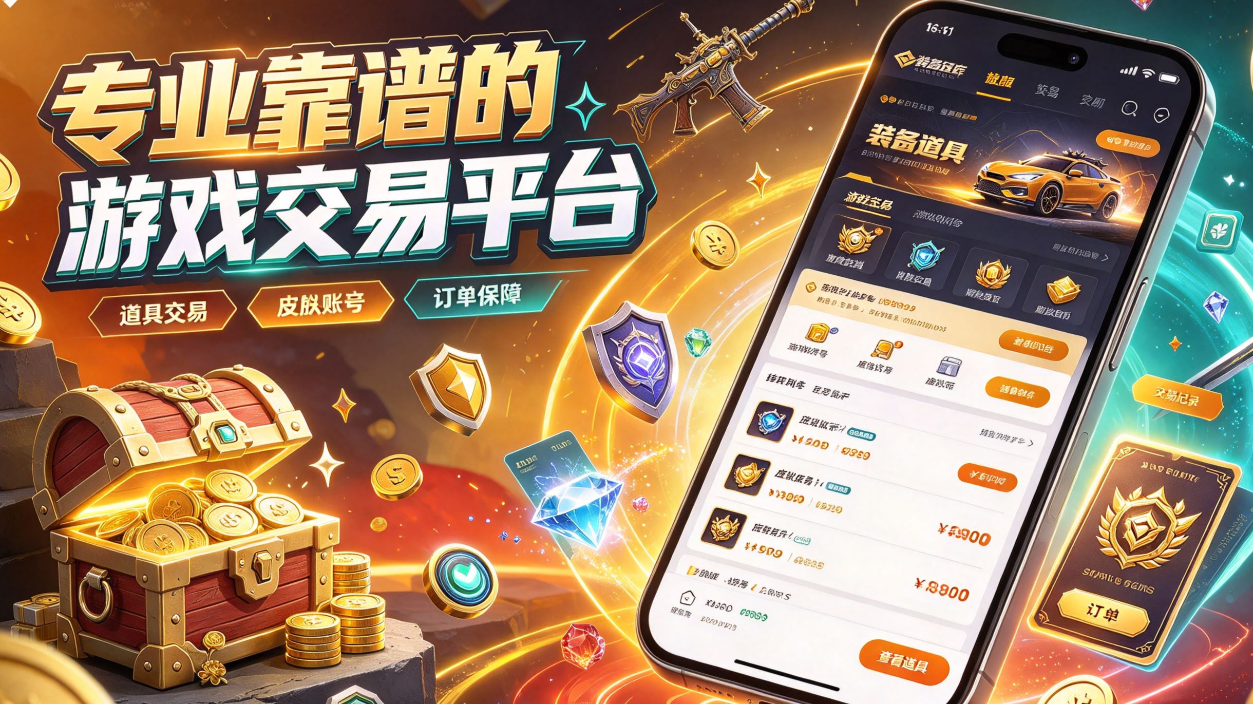 专业靠谱的游戏交易平台
