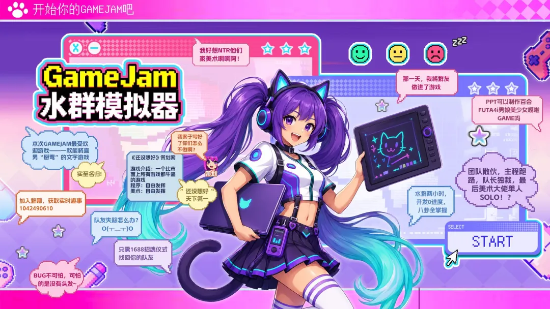 GameJam水群模拟器截图1