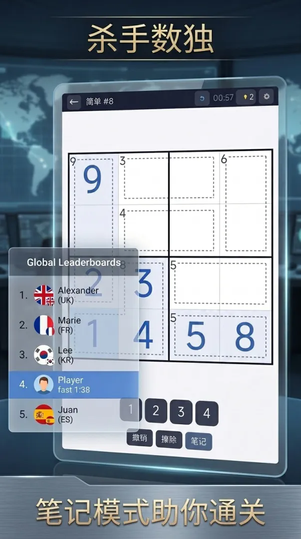 杀手数独截图1