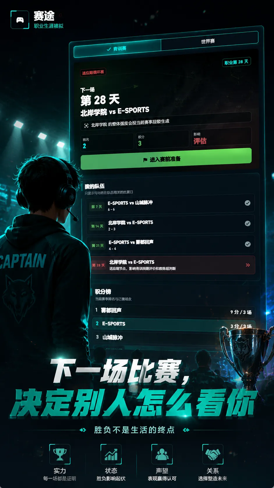 我的职业游戏生涯截图1