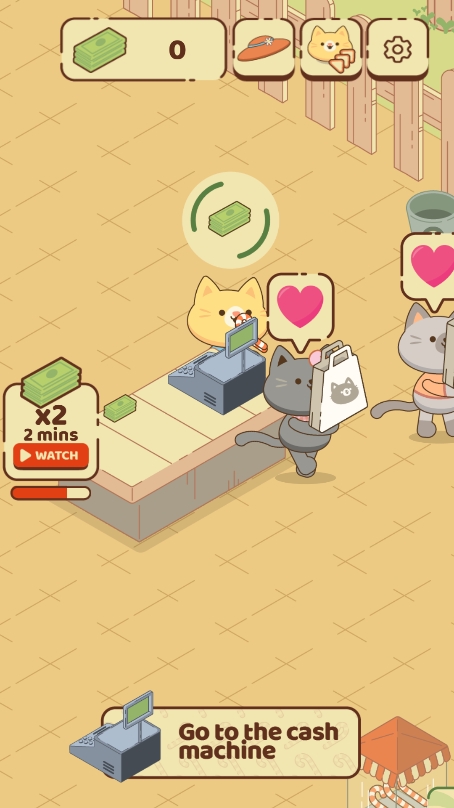 猫咪超市面包店截图1