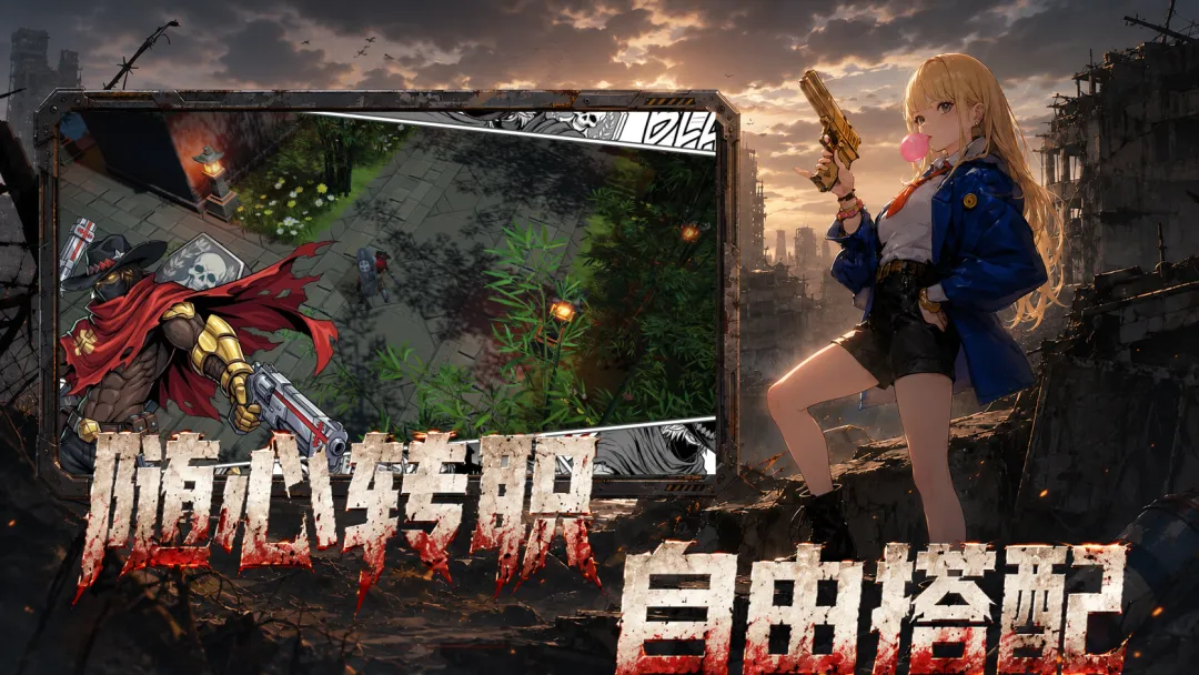 僵尸小队我靠换武器无限变身截图1