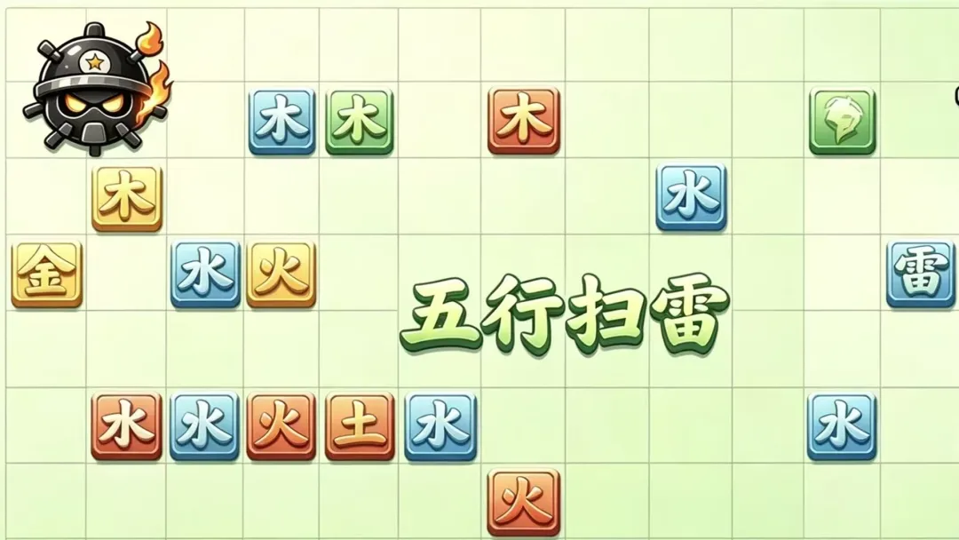 五行扫雷截图2