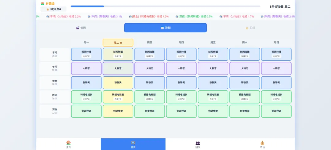 电视台经营模拟器截图1