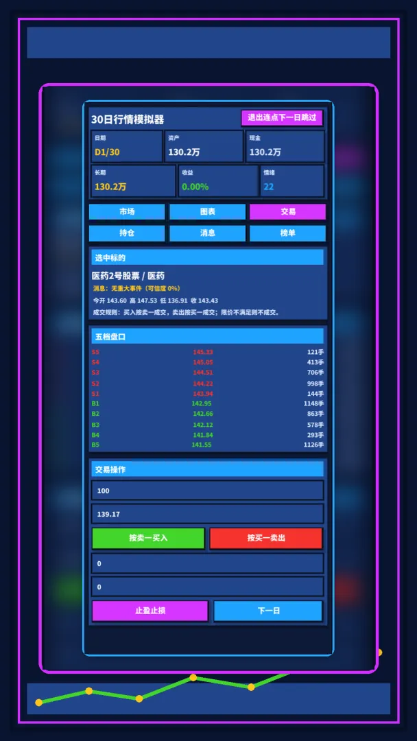 30天股票模拟我是大股神截图2