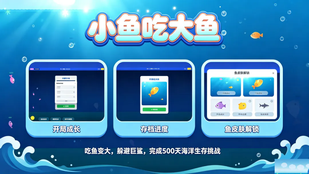 小鱼吃大鱼游戏截图1
