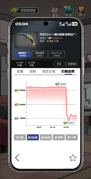 我在CS卖饰品截图1