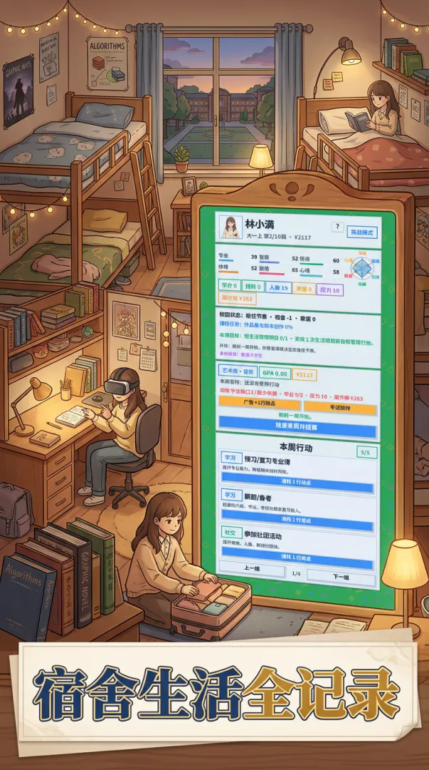 我要上大学了游戏截图2