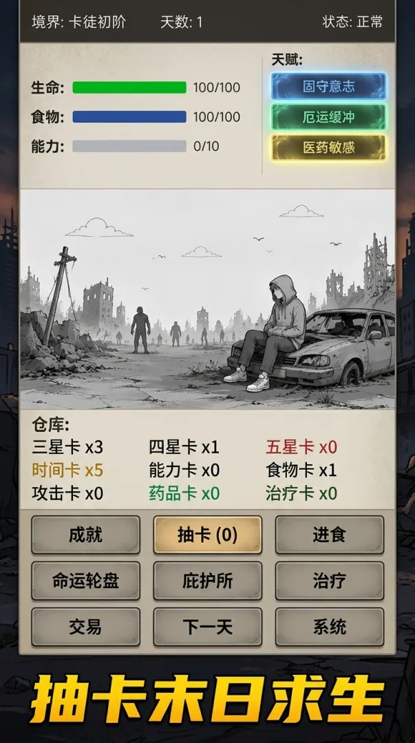 全民抽卡求生截图3