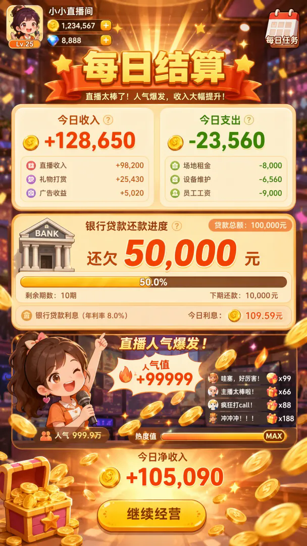 烤串还债日记截图1