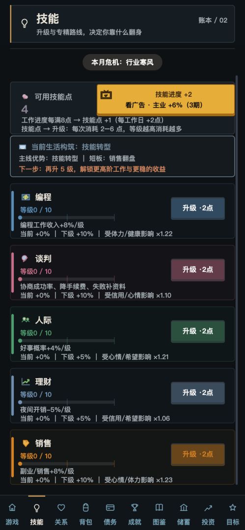 负产阶级2截图2