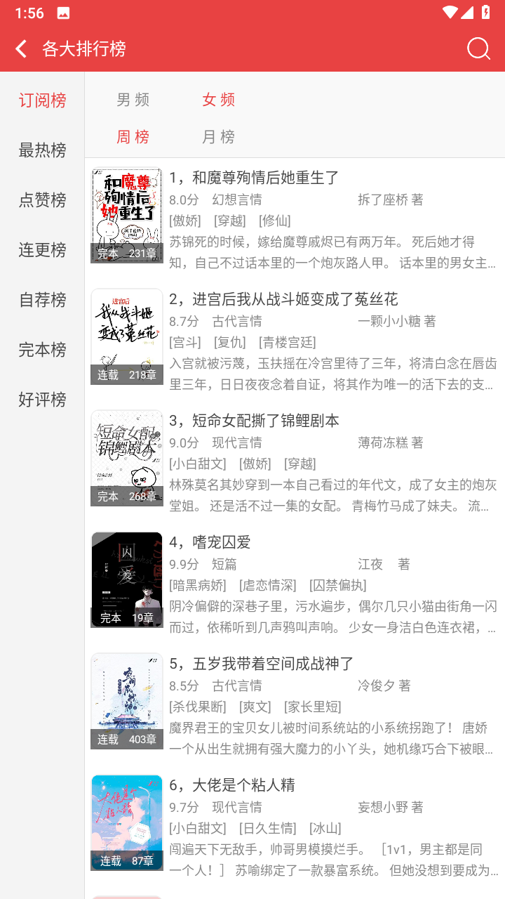 樱桃小说截图2