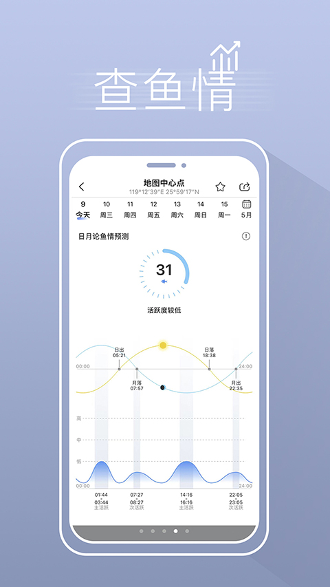 渔获潮汐天气截图2