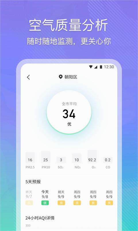 云朵天气速报截图4